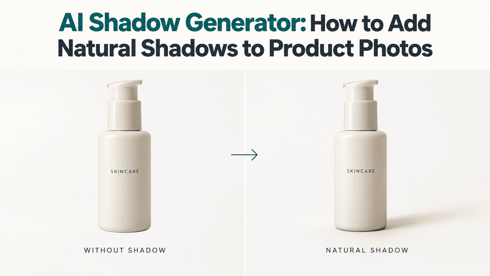 AI Shadow Generator: Add Natural Shadows to Product Photos