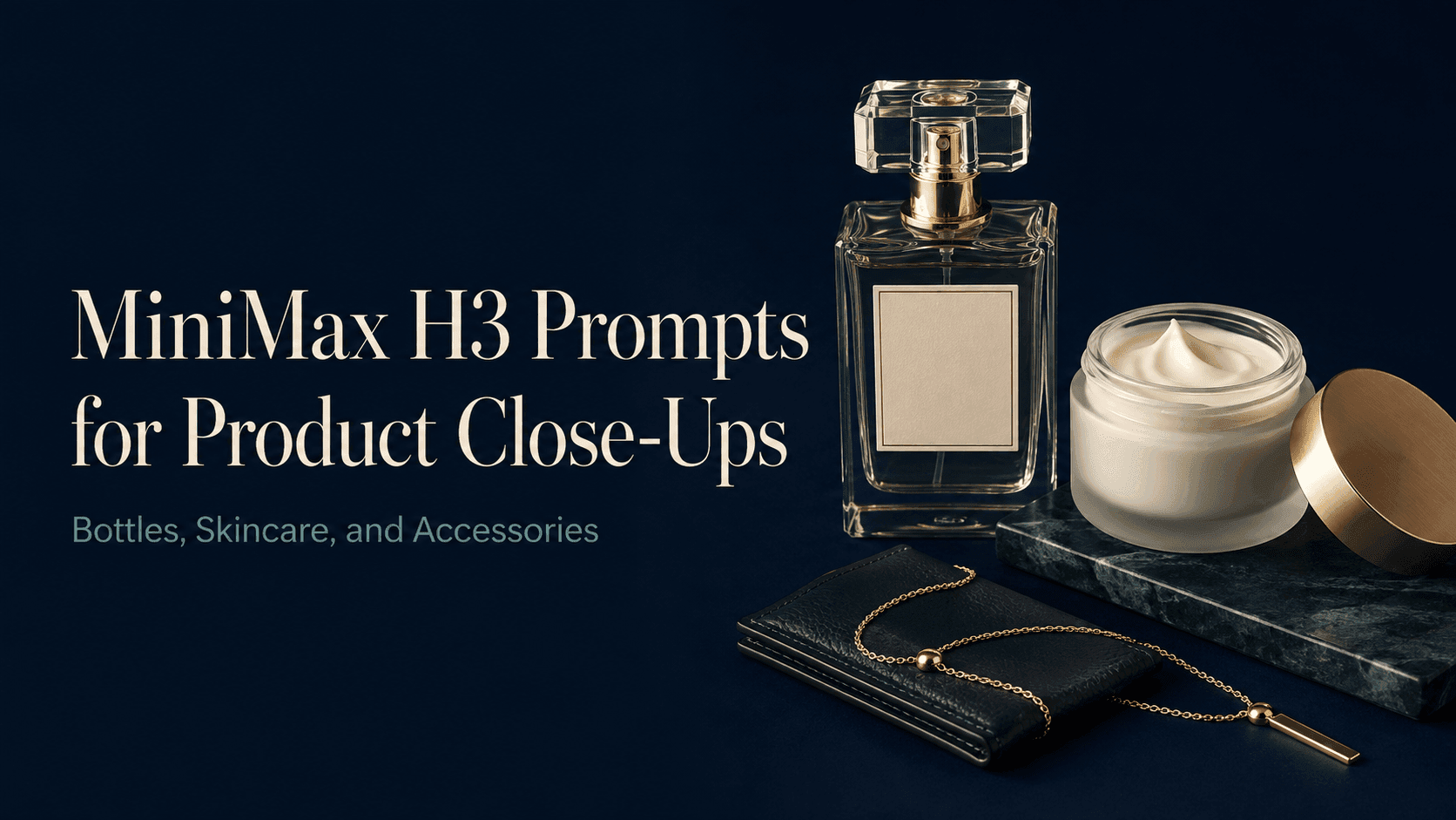 MiniMax H3 Prompts for Product Close-Ups