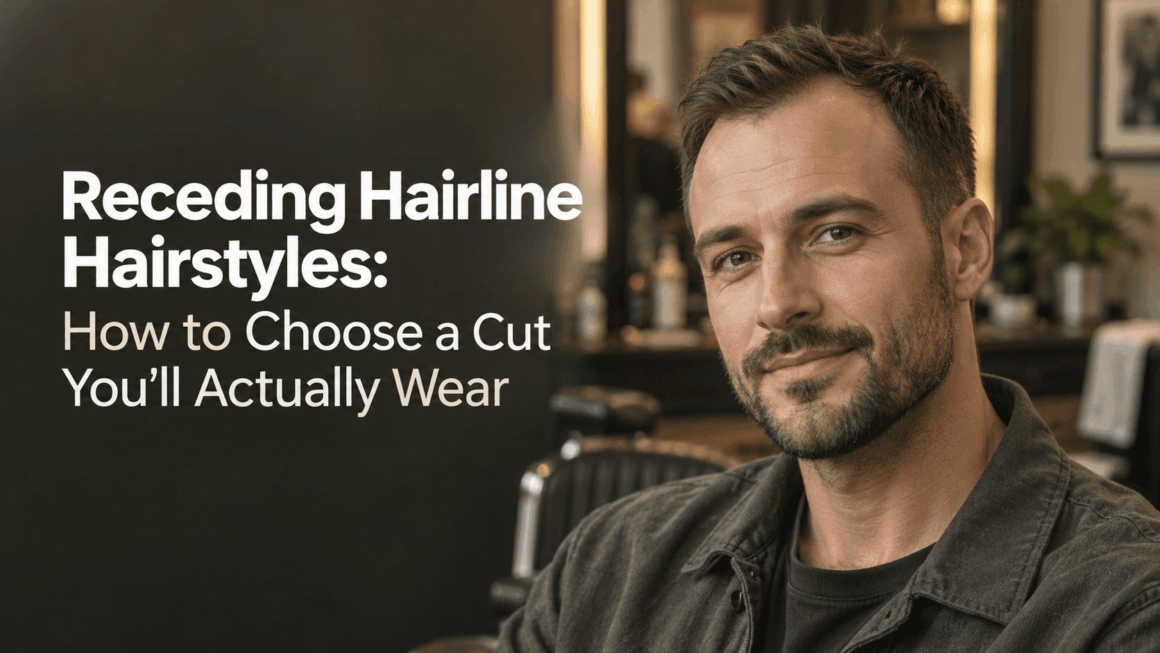 Receding Hairline Hairstyles: How to Choose a Cut You’ll Actually Wear