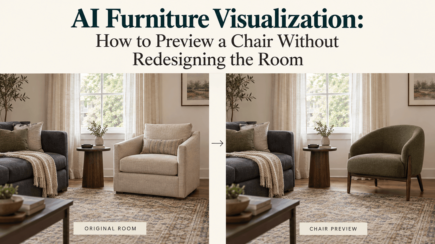 AI Furniture Visualization: Try a Chair in Your Own Room