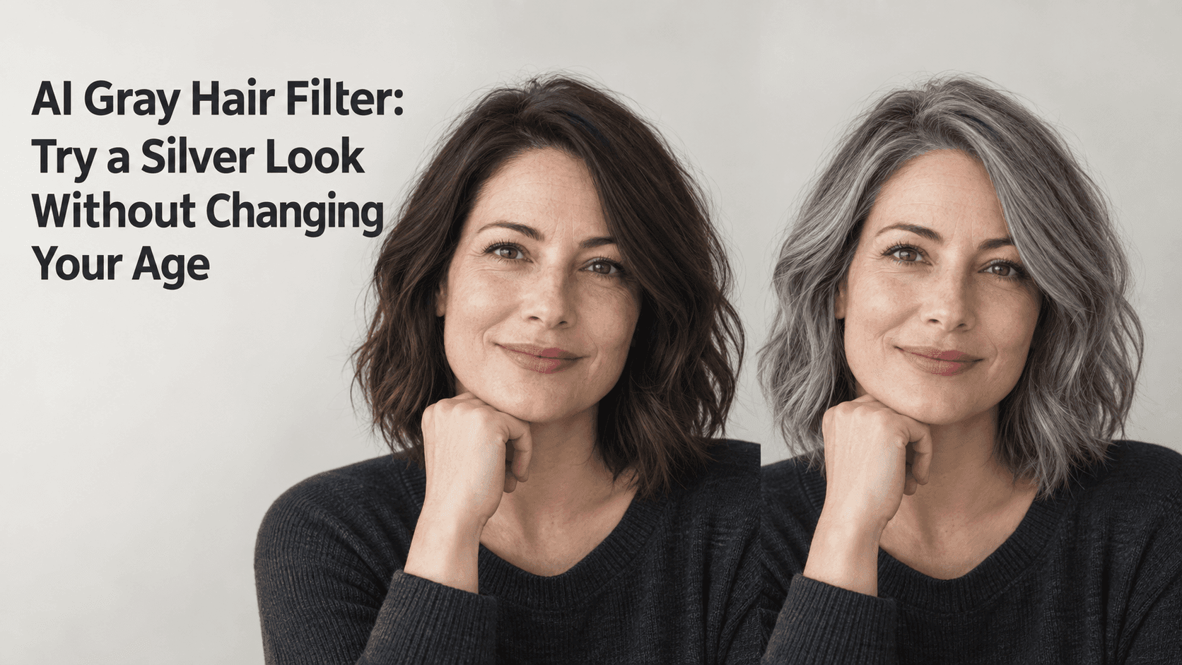 AI Gray Hair Filter: Try a Silver Look Without Changing Your Age