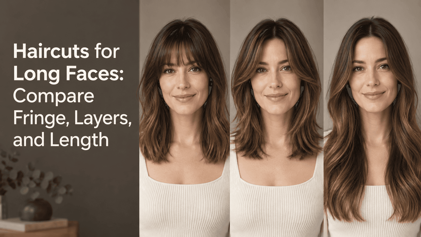Haircuts for Long Faces: Compare Fringe, Layers, and Length