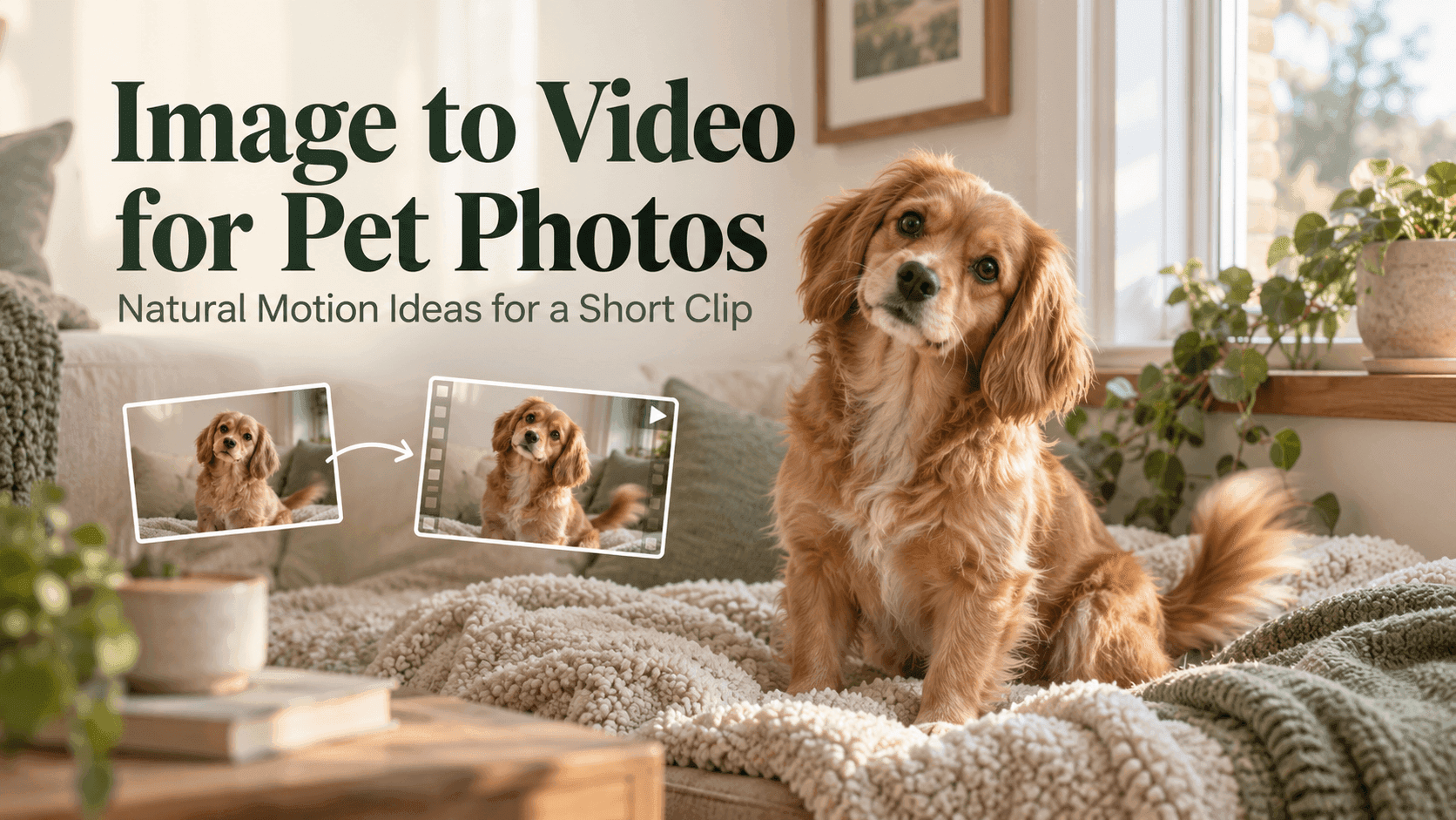 Image to Video for Pet Photos: Natural Motion Ideas for a Short Clip