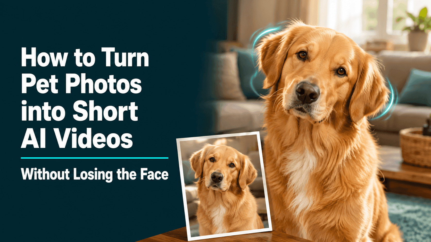 Turn a Pet Photo into an AI Video Without Changing Its Face