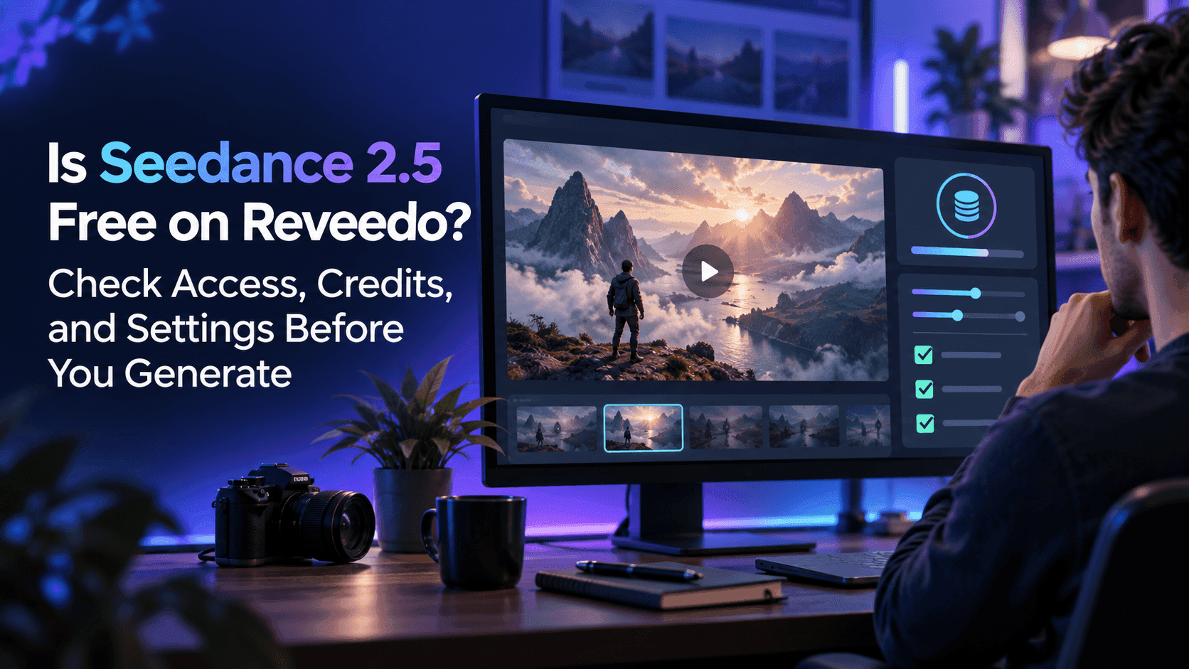 Is Seedance 2.5 Free on Reveedo? Check Access, Credits, and Settings Before You Generate