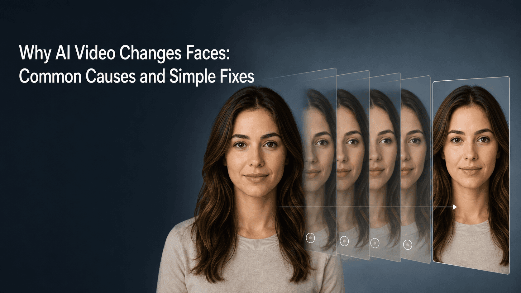 Why AI Videos Change the Face: Causes and Fixes